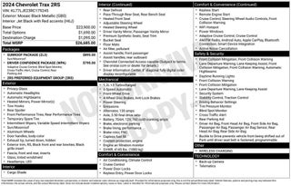 2024 Chevrolet Trax 2RS