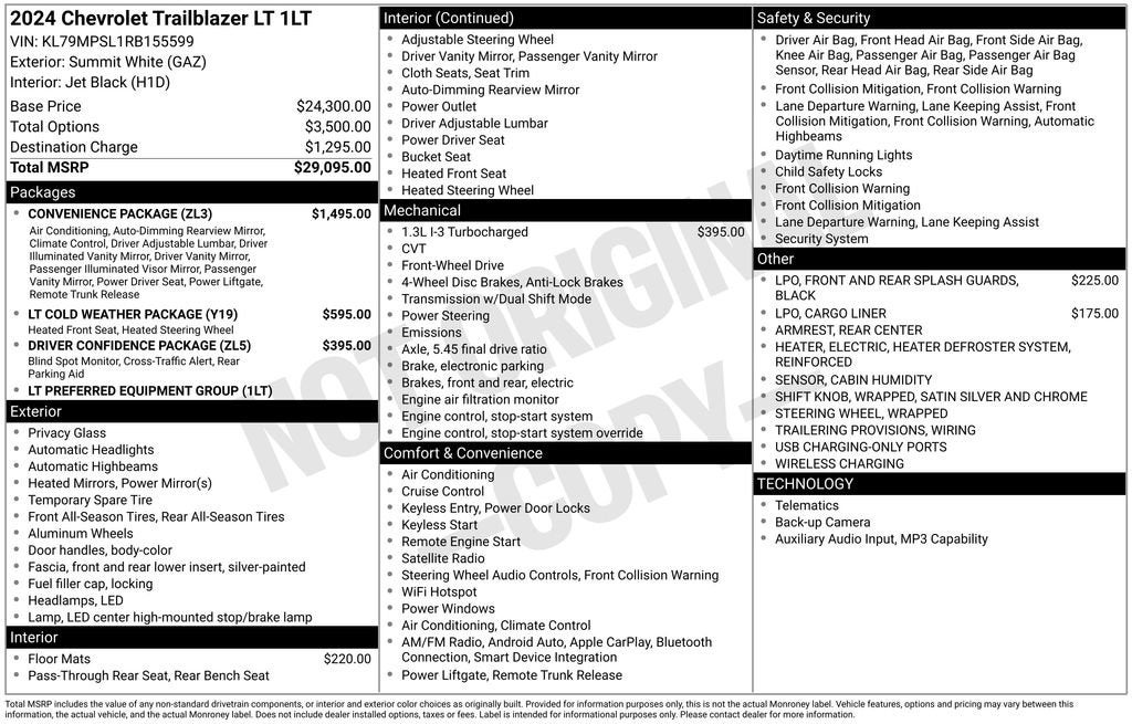 2024 Chevrolet Trailblazer LT