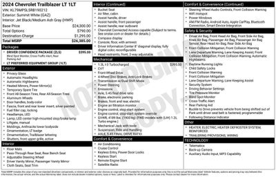 2024 Chevrolet Trailblazer LT