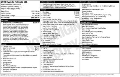 2022 Hyundai Palisade SEL