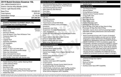 2019 Buick Envision Essence
