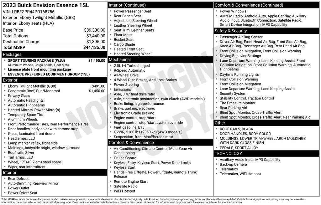 2023 Buick Envision Essence
