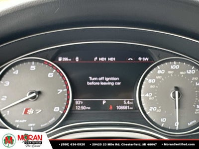 2017 Audi S7 4.0T Premium Plus