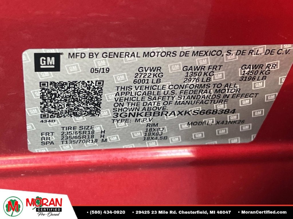 2019 Chevrolet Blazer Base 1LT
