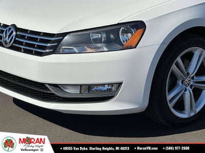 2013 Volkswagen Passat V6 SE w/Sunroof