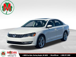 2013 Volkswagen Passat V6 SE w/Sunroof