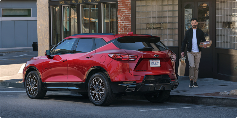 Red 2026 Chevrolet Blazer