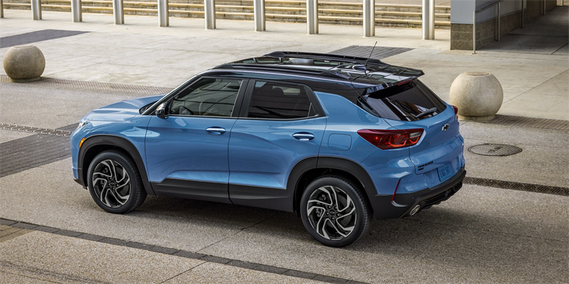 Blue 2026 Chevrolet Trailblazer