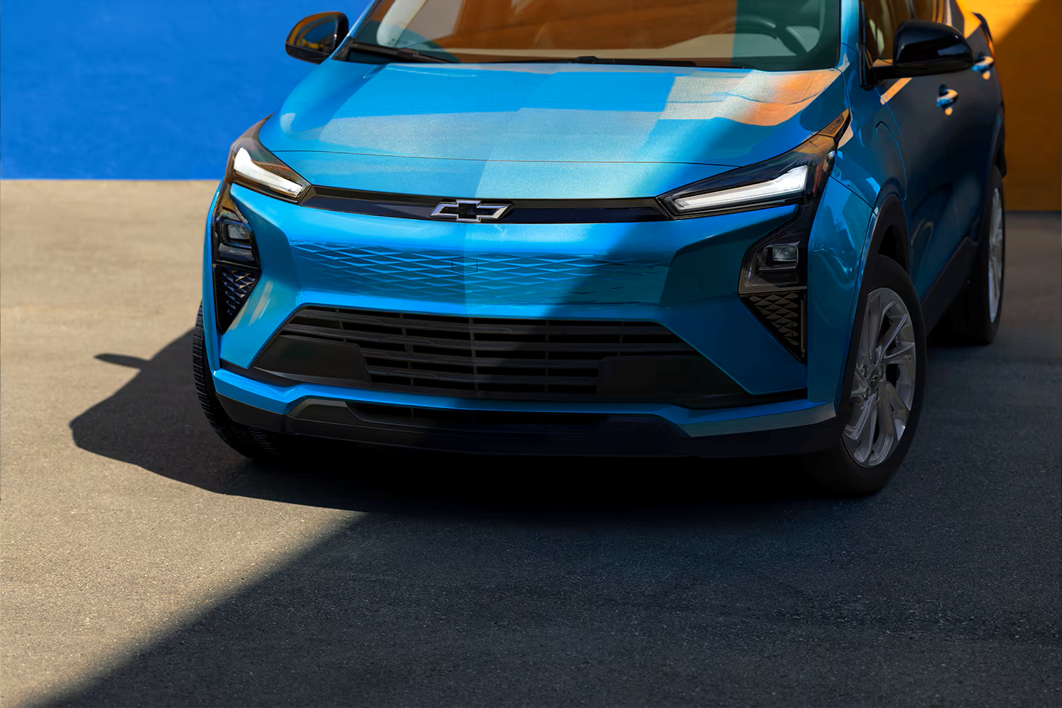 Blue 2027 Chevrolet Bolt EV