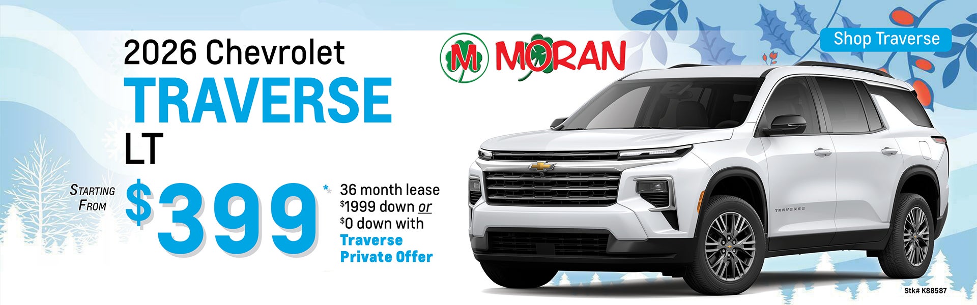 2026 Chevrolet Traverse LT