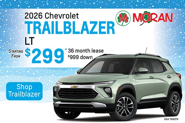 2026 CHEVROLET TRAILBLAZER LT $299/month