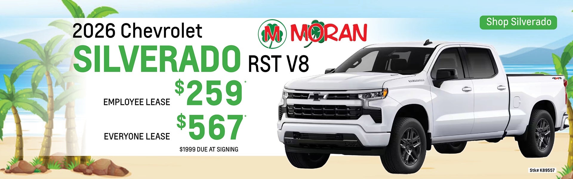 Silverado 1500 RST Lease Special