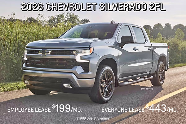 Silverado 1500 2FL Lease Special