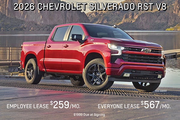 Silverado 1500 RST Lease Special