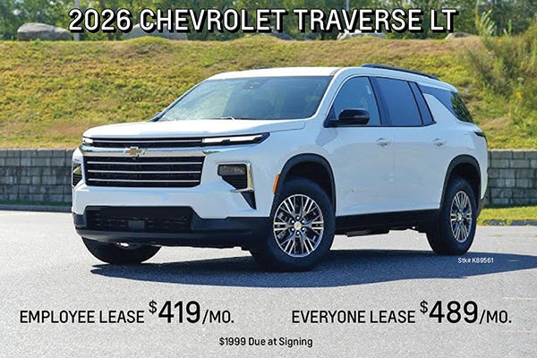 Traverse Lease Special
