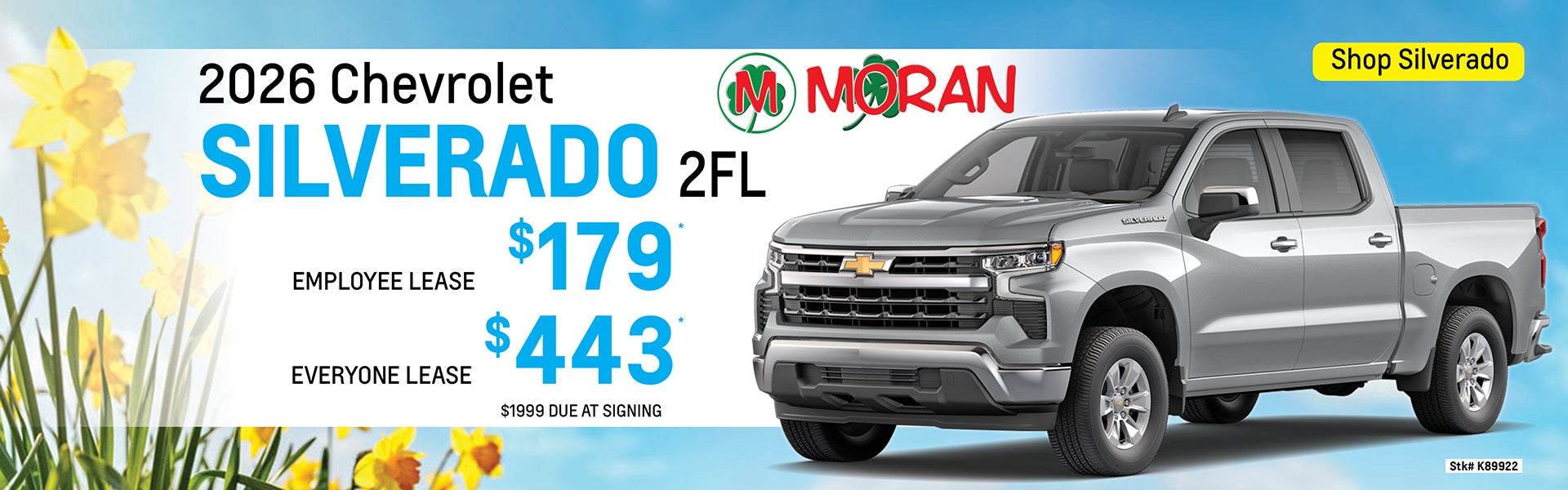 Silverado 1500 2LT Lease Special