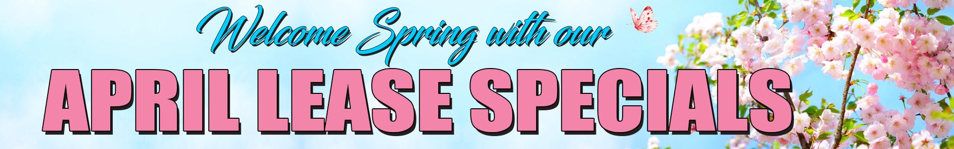 January Lease Specials Banner