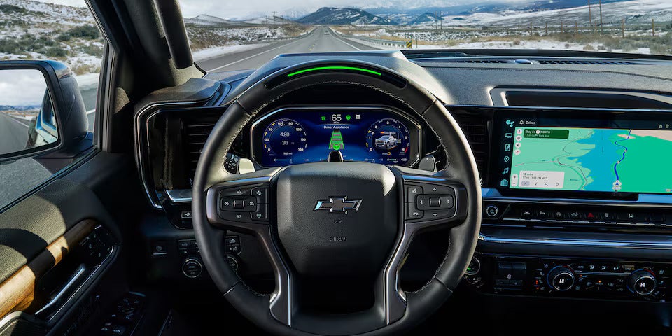 Chevrolet super cruise on dashboard