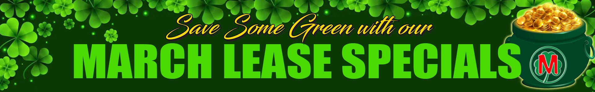 January Lease Specials Banner