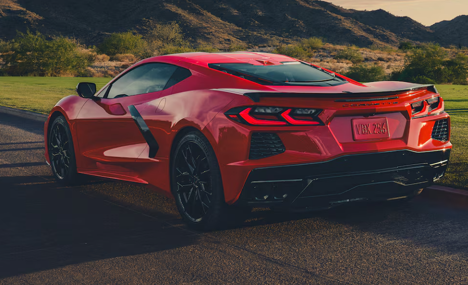 Red 2027 Chevrolet Corvette Stingray