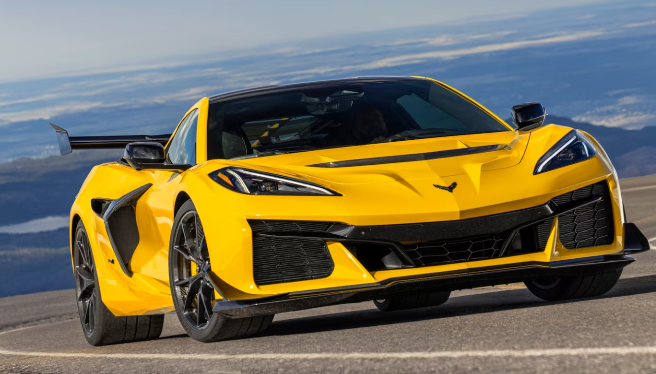 Yellow 2027 Chevrolet Corvette ZR1